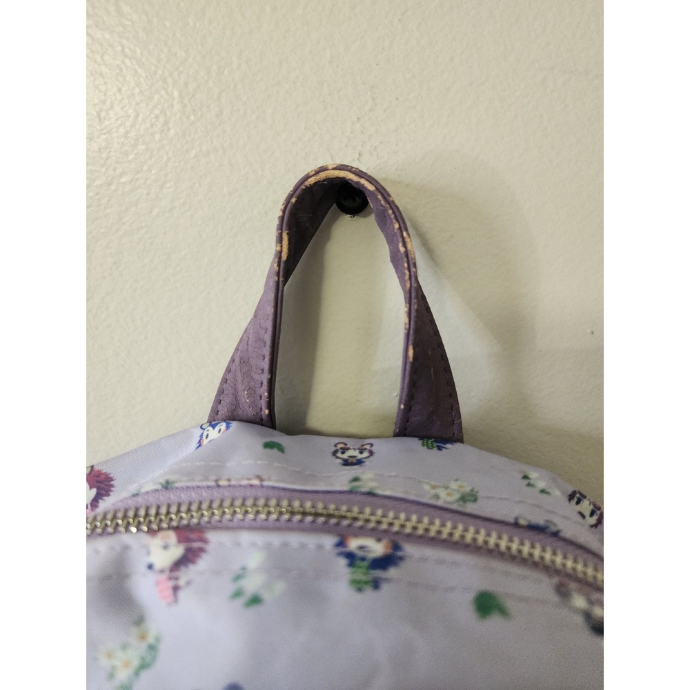 Nintendo Animal Crossing Able Sisters Mini Backpack Switch Console Sleeve Purple - Picture 5 of 7